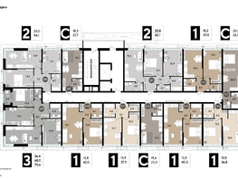 Продается 1-комнатная квартира ЖК DOGMA PARK (Догма парк), литера 16, 36.8 м², 6062359 рублей
