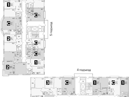 Продается 2-комнатная квартира ЖК Самолет, литера 57, 60.7  м², 9760560 рублей