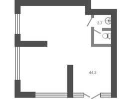 Продается Универ. помещ ЖК Флора, 1 этап литера 6, 48.9  м&sup2;, 23012340 рублей
