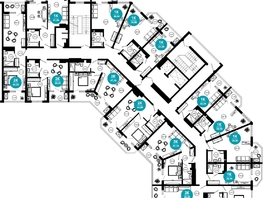 Продается 2-комнатная квартира АО Нескучный сад, корпус 1, 44.8 м², 40503680 рублей