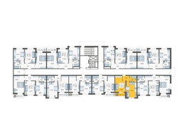 Продается 1-комнатная квартира ЖК Смородина, литера 12, 35.2 м², 5681280 рублей