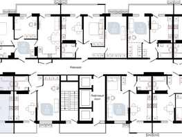 Продается 1-комнатная квартира ЖК Отражение, 2 очередь литера 4, 41.2 м², 5339520 рублей