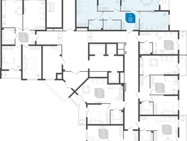 Продается 3-комнатная квартира ЖК Облака-2, блок секция 4-8, 79.4 м², 11894120 рублей