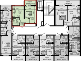 Продается 1-комнатная квартира ЖК Botanica Hills (Ботаника Хилс), лит 1, 28.66  м², 8643630 рублей