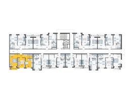 Продается 2-комнатная квартира ЖК Смородина, литера 12, 51.79 м², 6867354 рублей