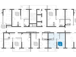 Продается 1-комнатная квартира ЖК Облака-2, блок секция 4-8, 33.6 м², 7352980 рублей