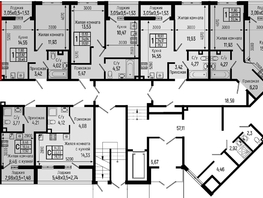 Продается 1-комнатная квартира ЖК Botanica Hills (Ботаника Хилс), лит 1, 37.43 м², 9874000 рублей