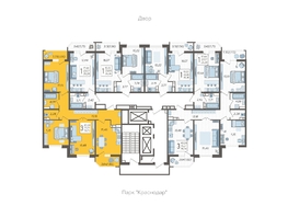 Продается 3-комнатная квартира ЖК Ural (Урал), 78.75 м², 9486180 рублей