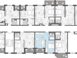 Продается 1-комнатная квартира ЖК Нескучный сад, корпус 2, 37.3  м², 44972710 рублей
