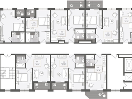 Продается 1-комнатная квартира ЖК Нескучный сад, корпус 2, 23.2  м², 36536180 рублей