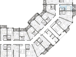 Продается 1-комнатная квартира ЖК Нескучный сад, корпус 2, 23  м², 35488800 рублей