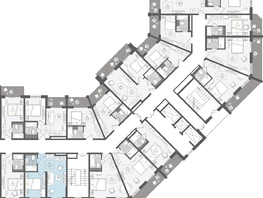 Продается 1-комнатная квартира ЖК Нескучный сад, корпус 2, 45  м², 53366300 рублей