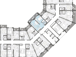 Продается 2-комнатная квартира ЖК Нескучный сад, корпус 2, 44.7  м², 54325700 рублей