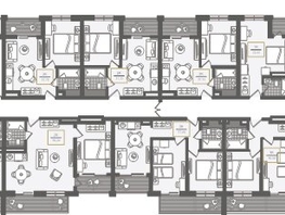 Продается 1-комнатная квартира АО Нескучный сад, корпус 1, 22.9  м², 32507460 рублей
