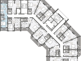 Продается 2-комнатная квартира АО Нескучный сад, корпус 1, 44.2  м², 43026320 рублей