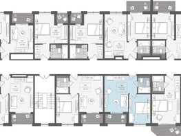 Продается 1-комнатная квартира ЖК Нескучный сад, корпус 2, 37.3  м², 44633280 рублей