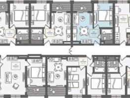 Продается 2-комнатная квартира АО Нескучный сад, корпус 1, 38.1  м², 44812730 рублей