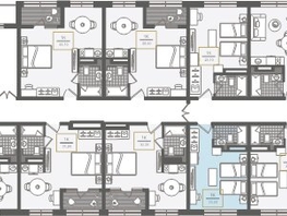 Продается 1-комнатная квартира АО Нескучный сад, корпус 1, 23.9  м², 31906950 рублей