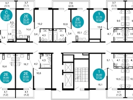 Продается 1-комнатная квартира ЖК Лестория, дом 4, 30.7  м², 14588640 рублей