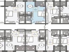 Продается 1-комнатная квартира АО Нескучный сад, корпус 1, 34.9  м², 41952030 рублей