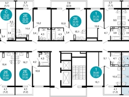 Продается 2-комнатная квартира ЖК Лестория, дом 4, 44.4  м², 19460520 рублей