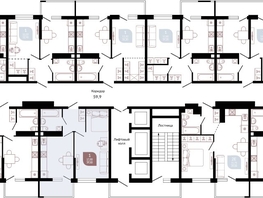 Продается 1-комнатная квартира ЖК Отражение, 2 очередь литера 3, 40.4  м², 6676460 рублей