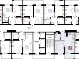 Продается 1-комнатная квартира ЖК Отражение, 1 очередь литера 2, 40.1  м², 5681530 рублей
