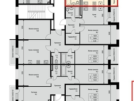 Продается 1-комнатная квартира ЖК Nova Vita (Нова Вита), дом 22, 41 м², 5084000 рублей