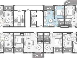 Продается 2-комнатная квартира АО Нескучный сад, корпус 1, 37.9  м², 38566760 рублей
