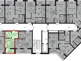 Продается Студия ЖК Ботаника Хилс, лит 3, 17.27  м&sup2;, 5958150 рублей