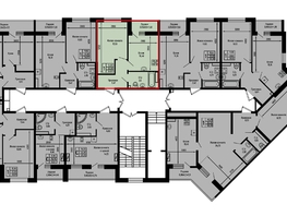 Продается 1-комнатная квартира ЖК Ботаника Хилс, лит 4, 34.91  м&sup2;, 9600250 рублей