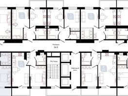 Продается 2-комнатная квартира ЖК Отражение, 2 очередь литера 3, 68.7  м&sup2;, 7987672 рублей
