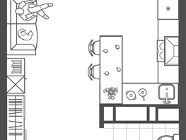 Продается Студия ЖК Все Свои ВИП, литер 8, 30.7  м&sup2;, 8749500 рублей