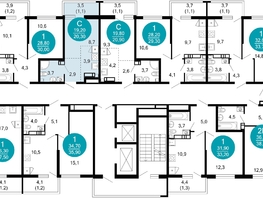 Продается 1-комнатная квартира ЖК Лестория, дом 6, 20.3  м&sup2;, 10926868 рублей