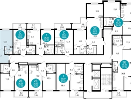 Продается 2-комнатная квартира ЖК Лестория, дом 3, 63.2  м&sup2;, 24837890 рублей