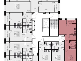 Продается 1-комнатная квартира ЖК Атаманский сад, литер 1, 48.13  м&sup2;, 5656000 рублей