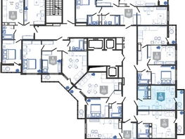 Продается Студия ЖК Облака-3, дом 1, 23.4  м&sup2;, 6055475 рублей