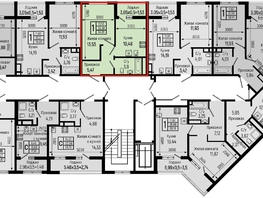Продается 1-комнатная квартира ЖК Ботаника Хилс, лит 1, 34.91  м&sup2;, 10614000 рублей