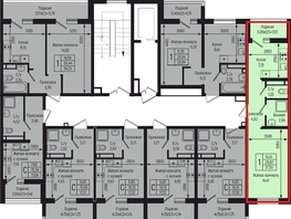 Продается 1-комнатная квартира ЖК Ботаника Хилс, лит 3, 31.5  м&sup2;, 8665650 рублей