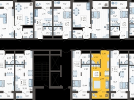 Продается Студия ЖК Кислород, корпус 10, 23.68  м&sup2;, 7791400 рублей