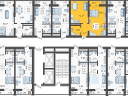 Продается 1-комнатная квартира ЖК Кислород, корпус 13, 38.1  м&sup2;, 12506400 рублей
