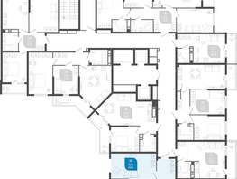 Продается 2-комнатная квартира ЖК Облака-2, блок секция 4-8, 63.2  м&sup2;, 10685477 рублей