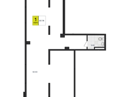 Продается Универ. помещ Профессора Малигонова ул, 98.7  м&sup2;, 16240098 рублей