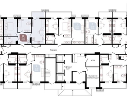 Продается 2-комнатная квартира ЖК Отражение, 2 очередь литера 4, 58.8  м&sup2;, 7046832 рублей