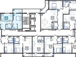 Продается 2-комнатная квартира ЖК Облака-3, дом 1, 60.1  м&sup2;, 11379274 рублей