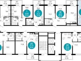 Продается 1-комнатная квартира ЖК Лестория, дом 3, 38  м&sup2;, 16434216 рублей