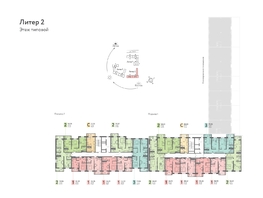 Продается 2-комнатная квартира ЖК Теплые края, литер 2, 58.49  м&sup2;, 6726350 рублей