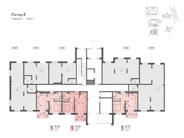 Продается 1-комнатная квартира ЖК Теплые края, литер 8, 34.34  м&sup2;, 4635900 рублей