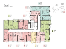 Продается 1-комнатная квартира ЖК Теплые края, литер 9, 37.35  м&sup2;, 4668750 рублей