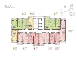 Продается 1-комнатная квартира ЖК Теплые края, литер 9, 36.93  м&sup2;, 4357740 рублей